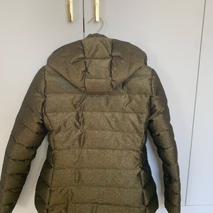 Jacket moncler authentic for women gold color small size